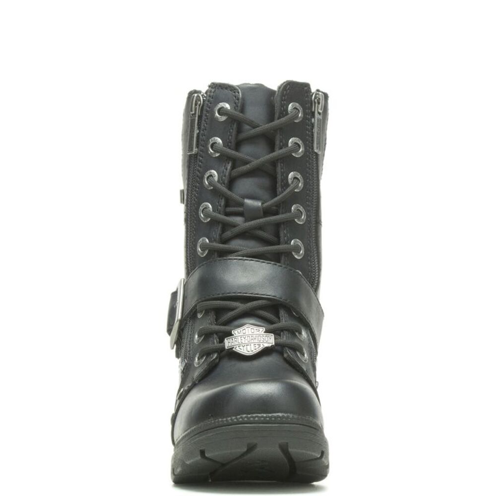 Harley-Davidson Womens Talley Ridge 7.75" Lace Black Boots (NWT) - Picture 4 of 7